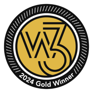 2024 w3 Gold Award Badge