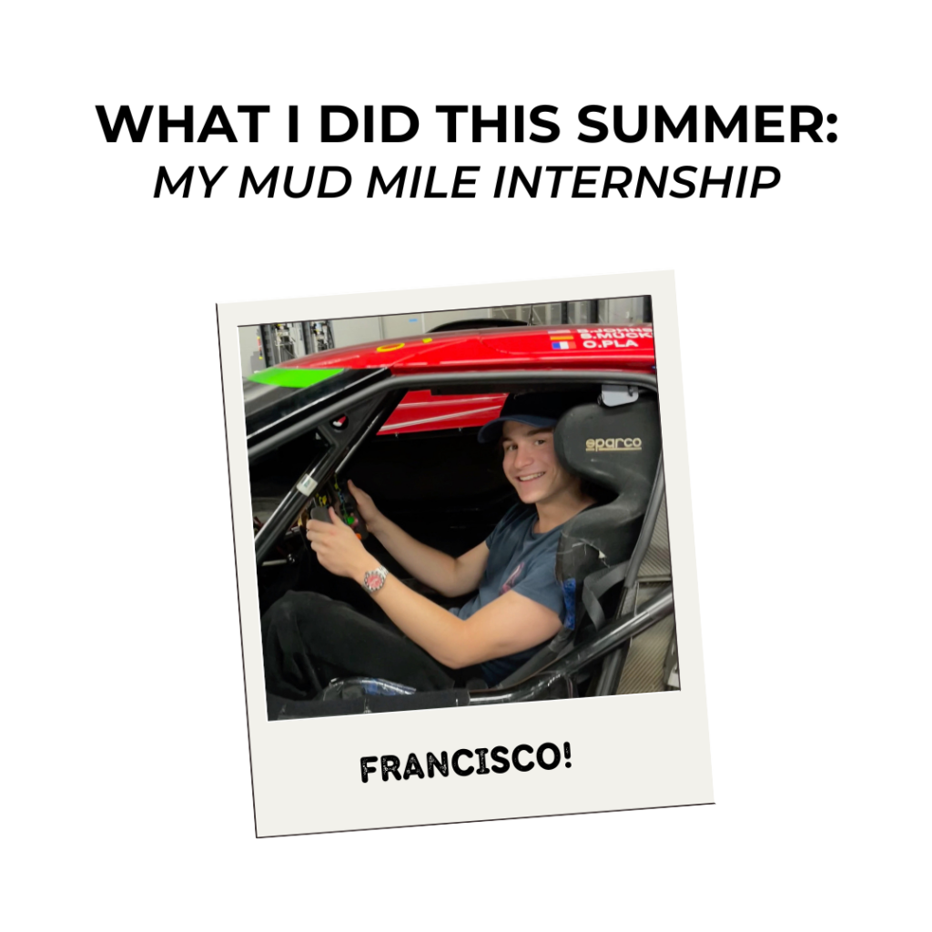 Mud Mile Francisco Internship - Blog